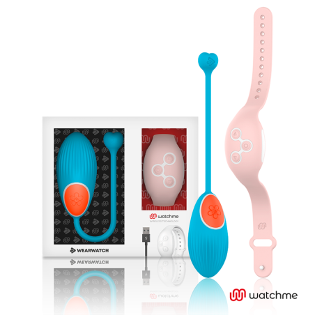 WEARWATCH - TÉLÉCOMMANDE WATCHME TECHNOLOGIE OEUF BLEU - ROSE