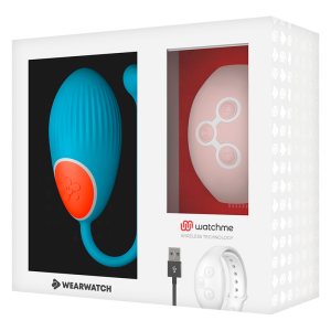 WEARWATCH - TÉLÉCOMMANDE WATCHME TECHNOLOGIE OEUF BLEU - ROSE