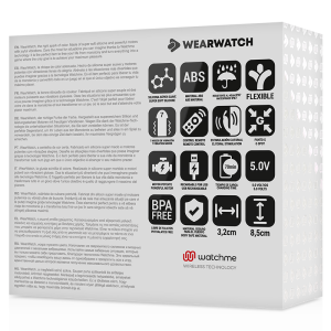 WEARWATCH - VIBRATEUR WATCHME DOUBLE TECHNOLOGIE INDIGO-EAU DE MER