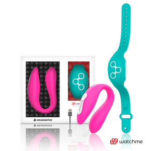 WEARWATCH - VIBRATEUR WATCHME DOUBLE TECHNOLOGIE FUCHSIA - EAU DE MER