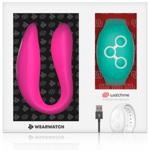 WEARWATCH - VIBRATEUR WATCHME DOUBLE TECHNOLOGIE FUCHSIA - EAU DE MER
