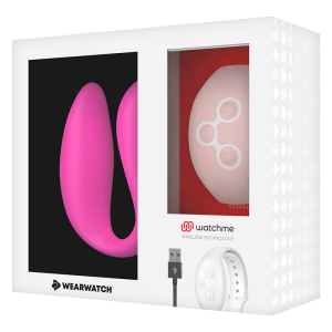 WEARWATCH - VIBRATEUR WATCHME DOUBLE TECHNOLOGIE FUCHSIA - ROSE