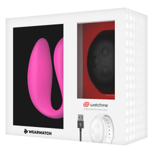 WEARWATCH - VIBRATEUR DOUBLE TECHNOLOGIE WATCHME FUCHSIA-AZABACHE