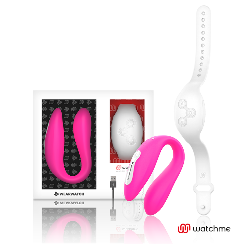 WEARWATCH - WATCHME VIBRATEUR DOUBLE TECHNOLOGIE FUCHSIA - NEIGE