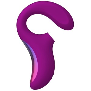 LELO - ENIGMA DOUBLE ASPIRATION STIMULATION MASSEUR ROSE PROFONDE