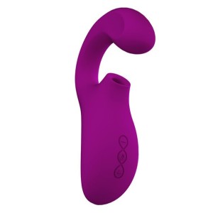 LELO - ENIGMA DOUBLE ASPIRATION STIMULATION MASSEUR ROSE PROFONDE