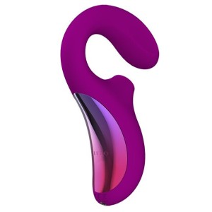 LELO - ENIGMA DOUBLE ASPIRATION STIMULATION MASSEUR ROSE PROFONDE