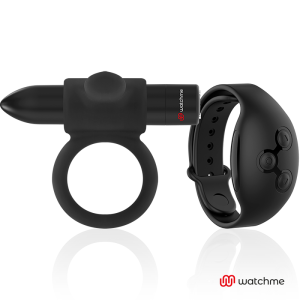 BLACKandSILVER - COCKRING À TÉLÉCOMMANDE CAMERON WATCHME