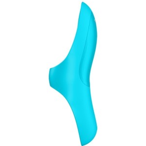 SATISFYER - VIBRATEUR DOIGTS TEASER LUMIÈRE BLEUE