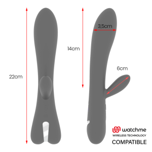 BRILLY GLAM - ERIK VIBROMASSEUR TÉLÉCOMMANDE WATCHME