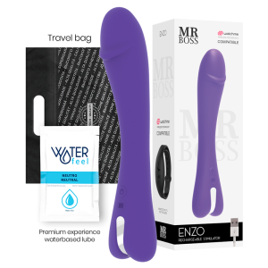 MR BOSS - ENZO VIBROMASSEUR TÉLÉCOMMANDE WATCHME