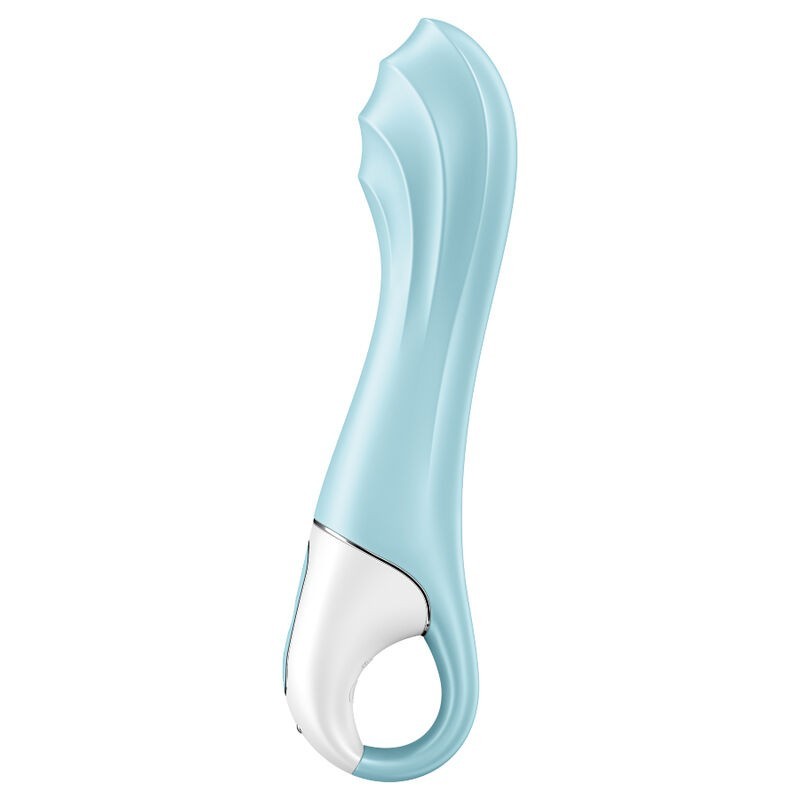 SATISFYER - AIR PUMP VIBRATOR 5 APP GONFLABLE G-SPOT VIBRATOR BLEU