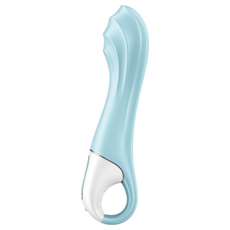 SATISFYER - AIR PUMP VIBRATOR 5 APP GONFLABLE G-SPOT VIBRATOR BLEU