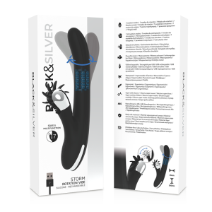 BLACKandSILVER - VIBE DE ROTATION DE TEMPÊTE DE LAPIN