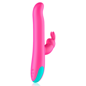 HAPPY LOKY - PLUTO VIBROMASSEUR RABBIT ET ROTATIF TÉLÉCOMMANDE WATCHME
