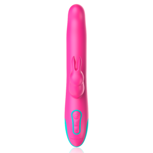 HAPPY LOKY - PLUTO VIBROMASSEUR RABBIT ET ROTATIF TÉLÉCOMMANDE WATCHME