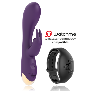 TREASURE - LAURENCE VIBROMASSEUR RABBIT TÉLÉCOMMANDE WATCHME