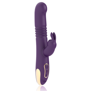 TREASURE - BASTIAN VIBROMASSEUR RABBIT UP and DOWN ROTATIF ET VIBRANT TÉLÉCOMMANDE WATCHME
