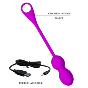 PRETTY LOVE - BALLES VIBRANTES RECHARGEABLES ELVIRA VIOLET