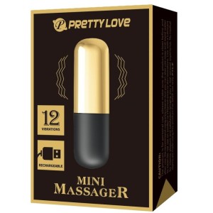 PRETTY LOVE - VIBRATEUR BULLET RECHARGEABLE DOR