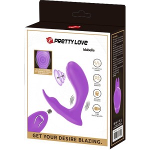 PRETTY LOVE - TÉLÉCOMMANDE À VIBRATION ET PULSATION IDABELLE VIOLET