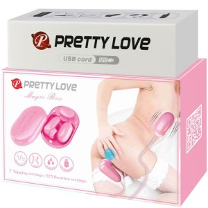 PRETTY LOVE - MAGIC BOX BALLE VIBRANTE and STIMULATEUR ROSE