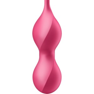 SATISFYER - LOVE BIRDS 2 BALLES VIBRANTES DE KEGEL APPLICATION GRATUITE