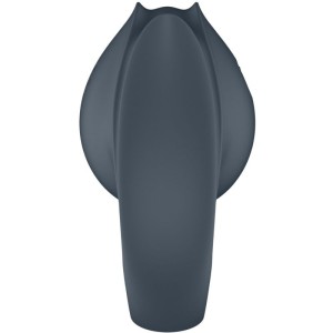 SATISFYER - PERFECT PAIR 2 MULTIVIBRATEUR 2 EN 1 ANNEAU PÉNIS ET STIMULATEUR DE DOIGTS GRIS