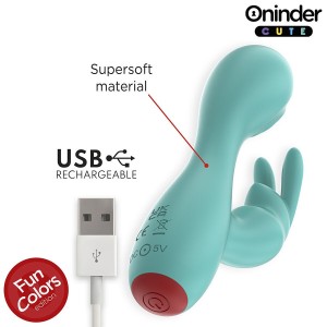 ONINDER CUTE - VIBRATEUR CLITORISÉ LOVE BUNNY G-SPOT - APPLICATION MONDIALE GRATUITE
