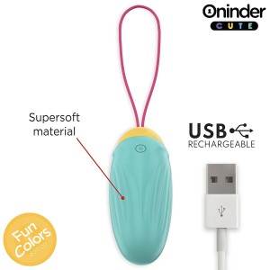 ONINDER CUTE - ŒUF VIBRANT LOVE PLEASURE - PIERRES EN SILICONE ROTATIVES - APPLICATION MONDIALE GRATUITE