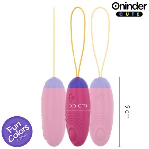 ONINDER CUTE - ŒUF EN SILICONE À VIBRATIONS ET TAPOTEMENTS - APPLICATION MONDIALE GRATUITE