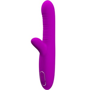 PRETTY LOVE - VIBRATEUR MULTIFONCTION ANGELIQUE STIMULATEUR DE CLITORIS VIOLET