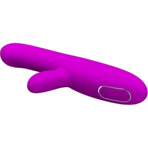 PRETTY LOVE - VIBRATEUR MULTIFONCTION ANGELIQUE STIMULATEUR DE CLITORIS VIOLET