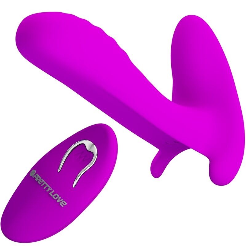 PRETTY LOVE - MASSEUR and VIBRATEUR 12 VIBRATIONS TÉLÉCOMMANDE VIOLET