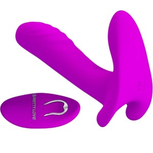 PRETTY LOVE - MASSEUR and VIBRATEUR 12 VIBRATIONS TÉLÉCOMMANDE VIOLET