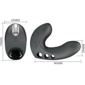 PRETTY LOVE - VIBRATEUR DOIGT CAMELIA 7 VIBRATIONS NOIR
