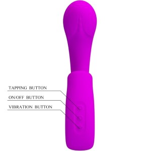 PRETTY LOVE - SIBEL VIBRATEUR POINT G STIMULATEUR CLITORIS SIBEL 10 VIBRATIONS VIOLET