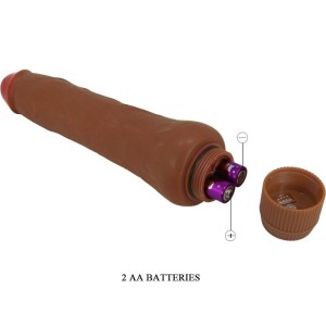 BAILE - VIBRATEUR RÉALISTE DRYADE 25 CM MULÂTRE