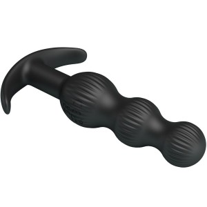 PRETTY LOVE - VIBRATEUR ANAL SIDNEY 10 VIBRATIONS NOIR