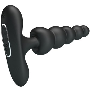 PRETTY LOVE - VIBRATEUR ANAL CORBAN 10 VIBRATIONS NOIR
