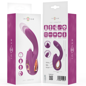 INTENSE - LALI VIBRATEUR MULTIFONCTION POINT G TAPPING and THRUST and VIBRATION VIOLET