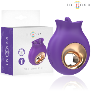 INTENSE - TULI STIMULATEUR CLITORIS 9 VIBRATIONS and 9 OSCILLATIONS VIOLET