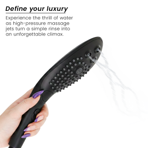 WOMANIZER - POMMEAU DE DOUCHE STIMULANT CLITORIAL WAVE NOIR