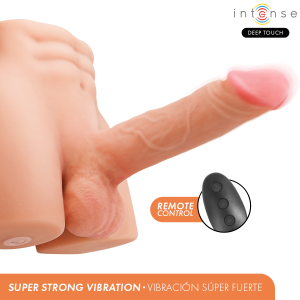 INTENSE DEEP TOUCH - TORSE RICHIE AVEC ANUS ET GODEMICHET RÉALISTE AVEC TÉLÉCOMMANDE DE POUSSE ET DE VIBRATION 4,7 KG