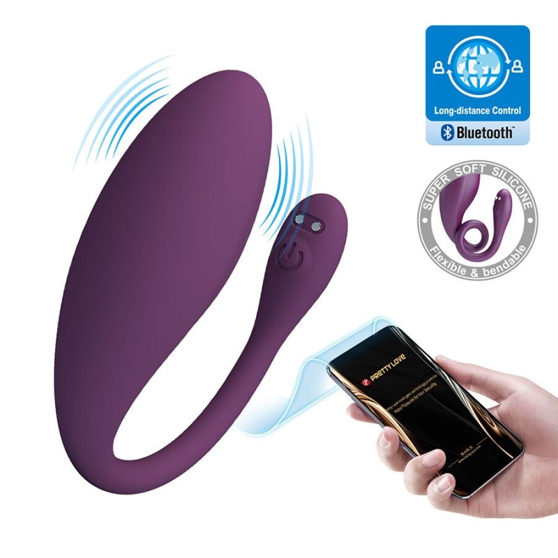 PRETTY LOVE - DORA VIBRATEUR INVISIBLE AVEC APPLICATION GRATUITE
