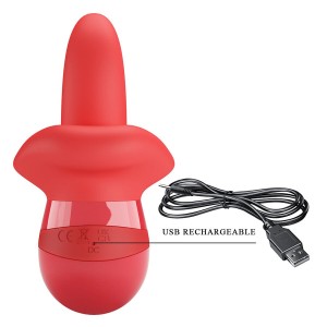 PRETTY LOVE - OBELIA VIBRATEUR À LANGUE AVEC MOUVEMENT ORBITAL