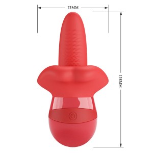PRETTY LOVE - OBELIA VIBRATEUR À LANGUE AVEC MOUVEMENT ORBITAL