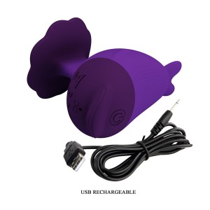 PRETTY LOVE - DOLPHIN MINI VIBRATEUR AVEC CLIP