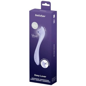 SATISFYER - EASY LOVER VIBRADOR and ESTIMULADOR AIR PULSE