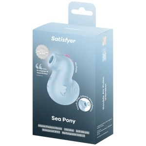 SATISFYER - SEA PONY VIBRADOR and ESTIMULADOR AIR PULSE